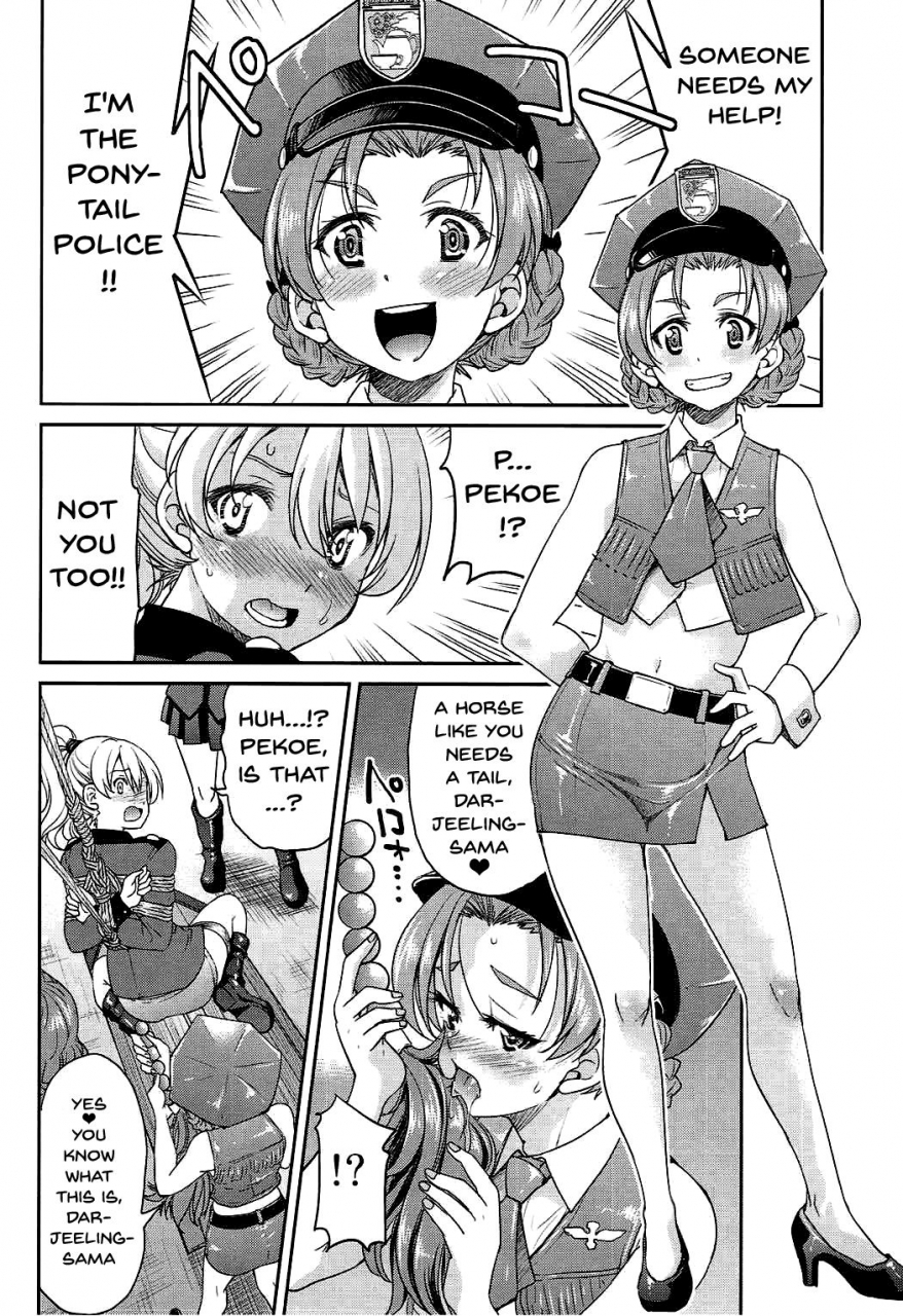 sc2017-autumn-ponyfarm-inoue-yoshihisa-darjeeling-sama-no-ponytail-girls-und-panzer-english-doujinscom