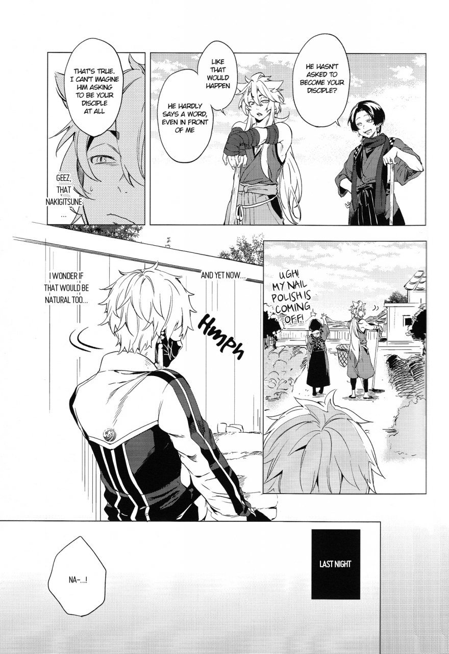 spark10-american-rock-kotarou-mukuchi-na-kitsune-no-kyuuaikoudou-the-courtship-behavior-of-a-reticent-fox-touken-ranbu-english-ebil-trio