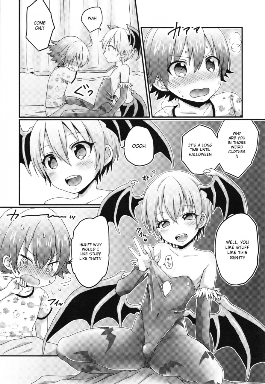 shota-scratch-27-koneko-gumi-poron-lilith-kun-to-nenneko-shimasho-darkstalkers-english-shotachan