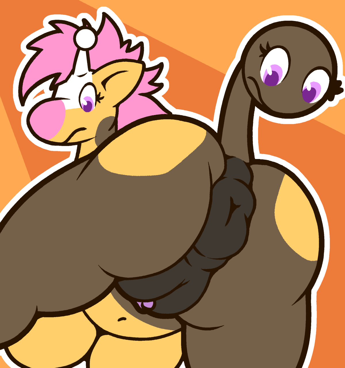 girafarigoriginal-characterpuffy