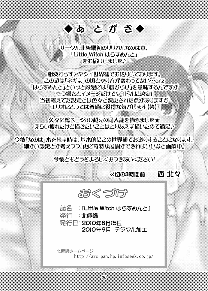 arctic-pan-little-witch-harassment-mahou-shoujo-lyrical-nanoha-english-team-vanilla