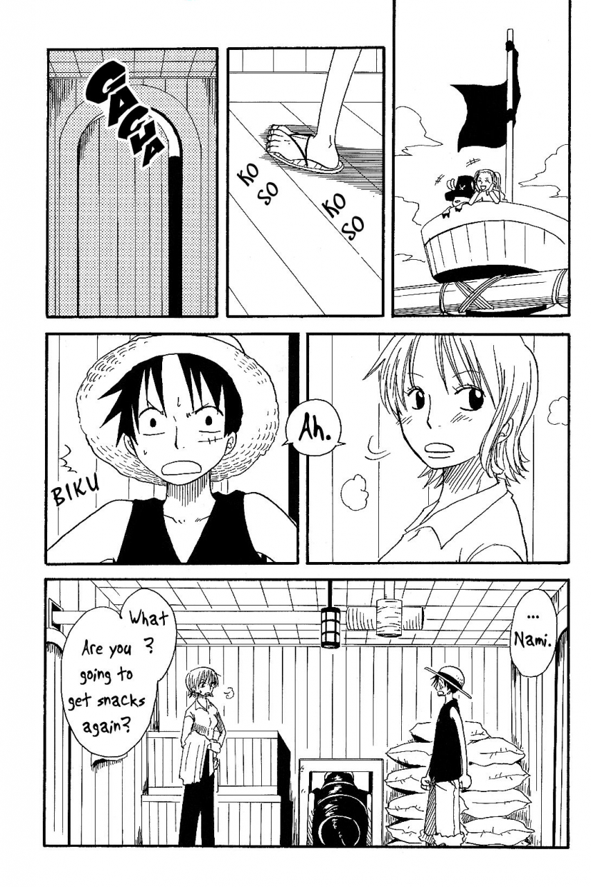 channel-king-fujisaki-kazuko-dakishimetara-kiss-o-shiyou-one-piece-english-alastair