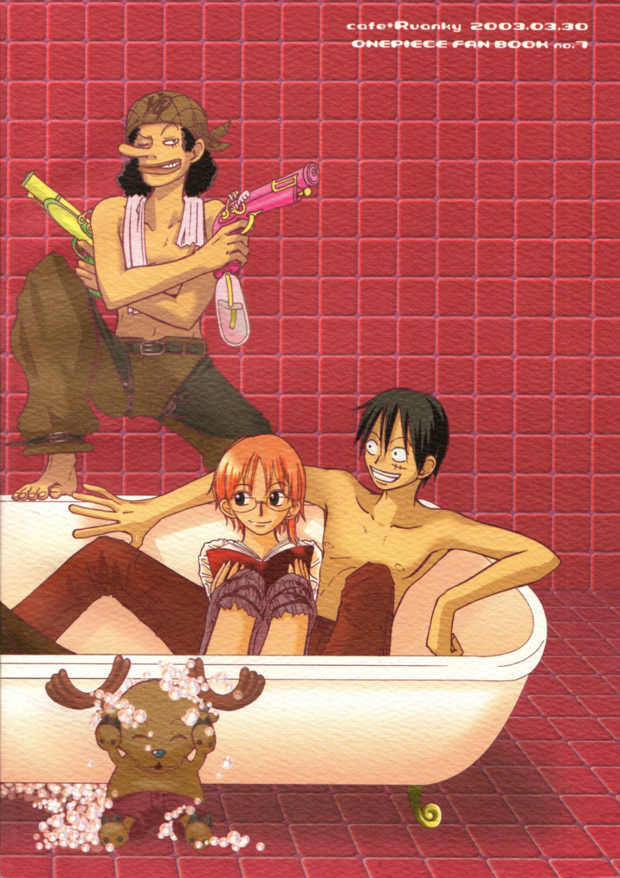 cafe-ruanky-miyamoto-takeshi-kitazato-futaba-floral-talk-one-piece-english-tonigobe