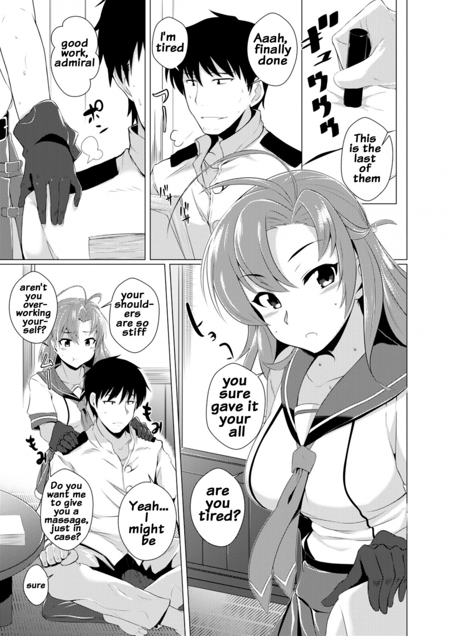 drill-biyori-meicha-kinugasa-san-ni-omakase-kantai-collection-kancolle-english-doujinscom-digital