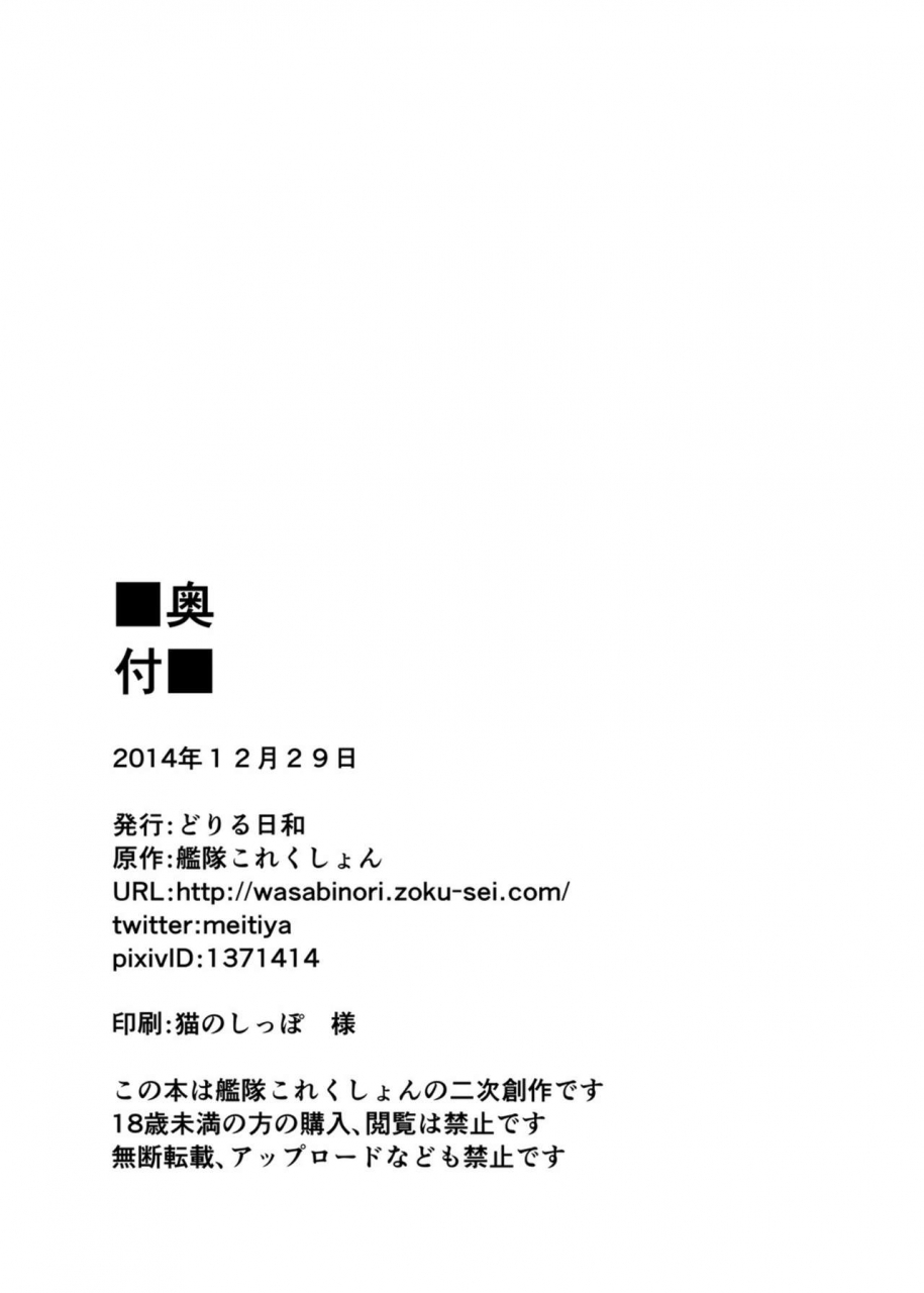 drill-biyori-meicha-kinugasa-san-ni-omakase-kantai-collection-kancolle-english-doujinscom-digital