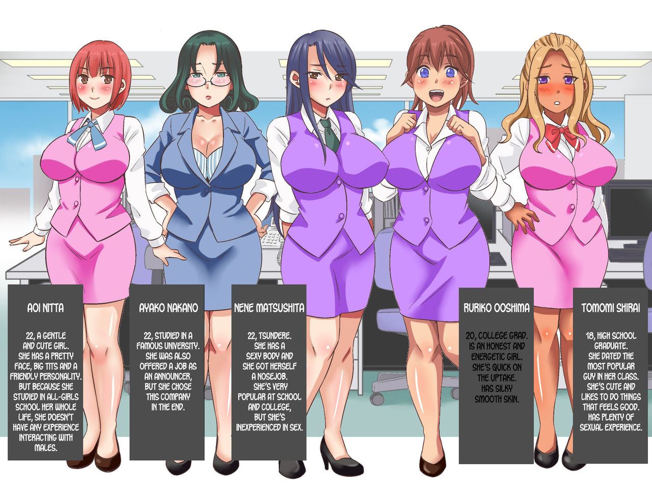 sakura-no-hanabira-sekuhara-ok-gaisha-soushuuhen-english-desudesu