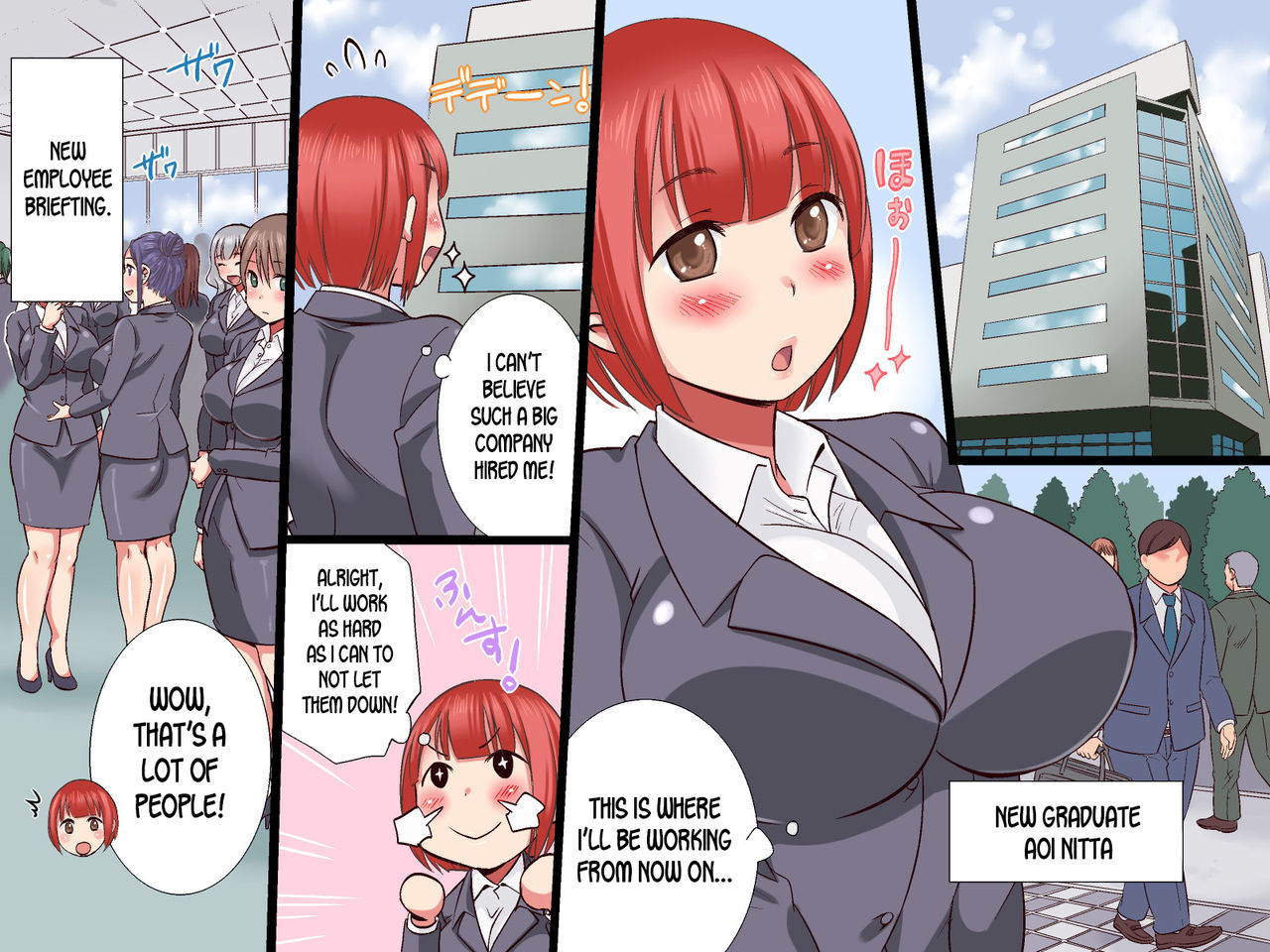 sakura-no-hanabira-sekuhara-ok-gaisha-soushuuhen-english-desudesu