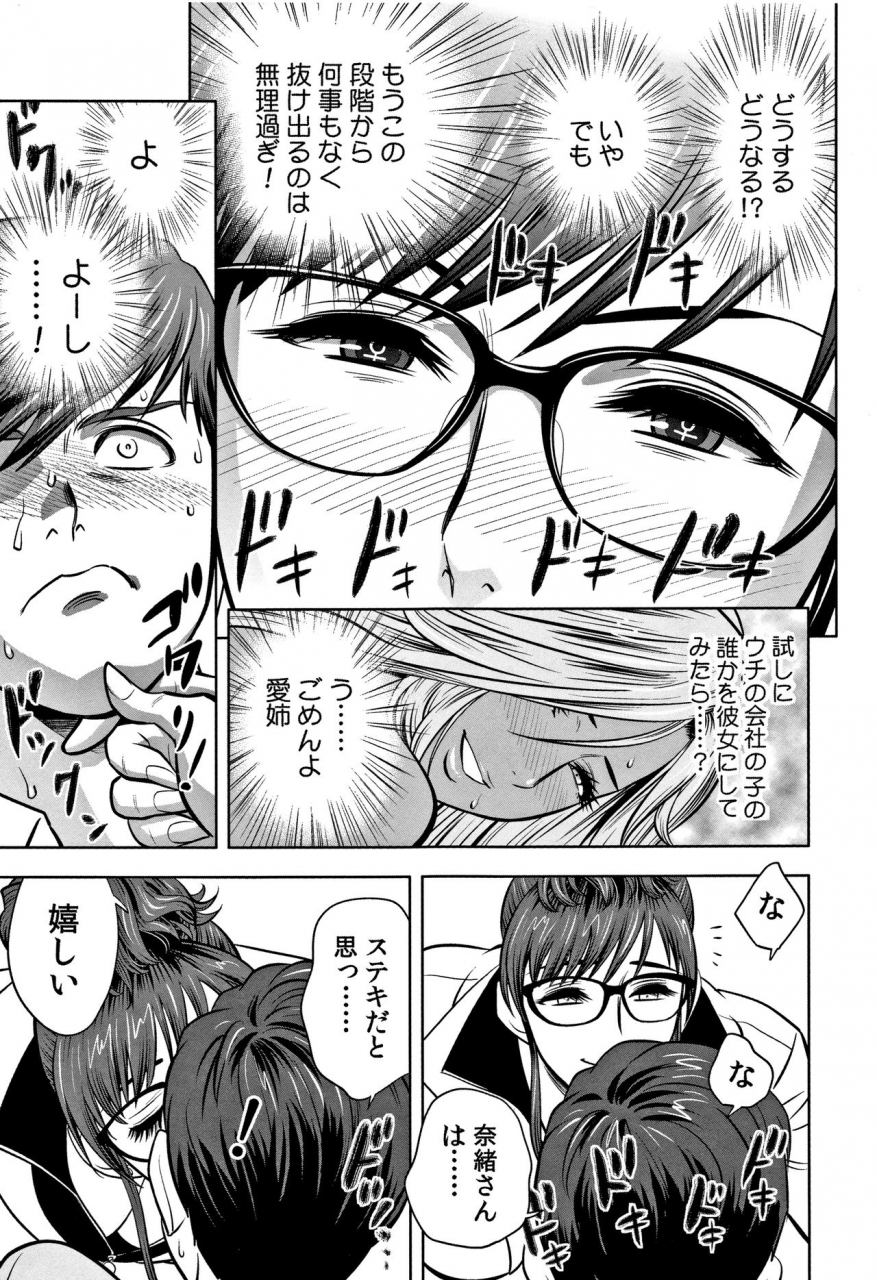 tatsunami-youtoku-gal-ane-shachou-to-harem-office-sex-wa-gyoumu-ni-fukumimasu-ka