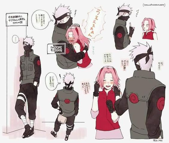 haruno-sakurahatake-kakashi