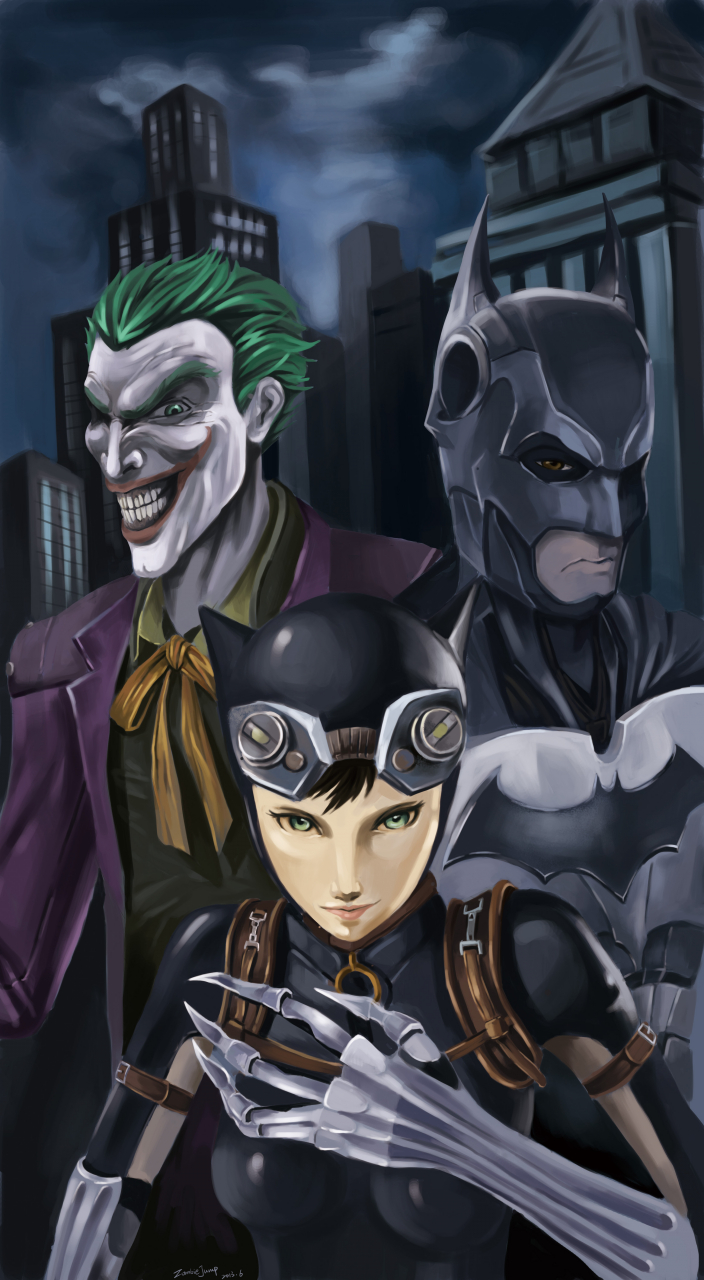 batmanbruce-waynecatwomanthe-joker