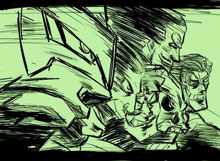 guy-gardnerhal-jordankyle-raynersinestrothaal-sinestro