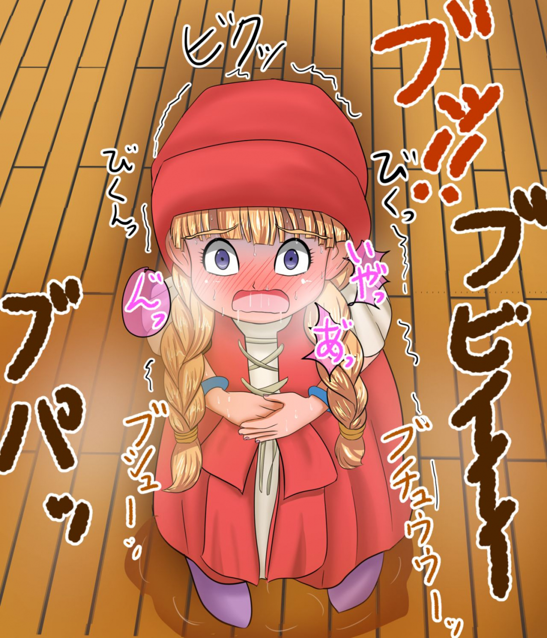 benigamankennkyuukaii-want-to-see-that-girl-endure-her-patience-and-leak