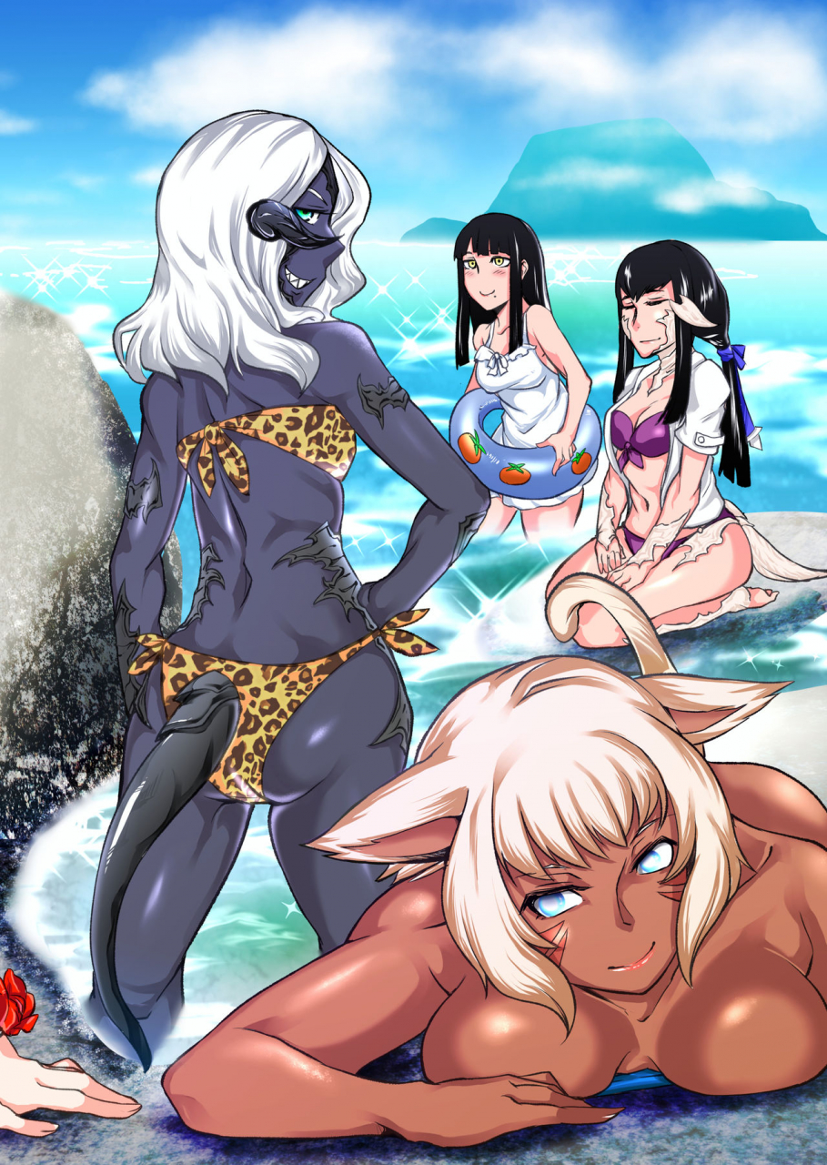 gekkan-hitorizumou-jon-ozaki-ff14-realm-erohorn-final-fantasy-xiv-digital