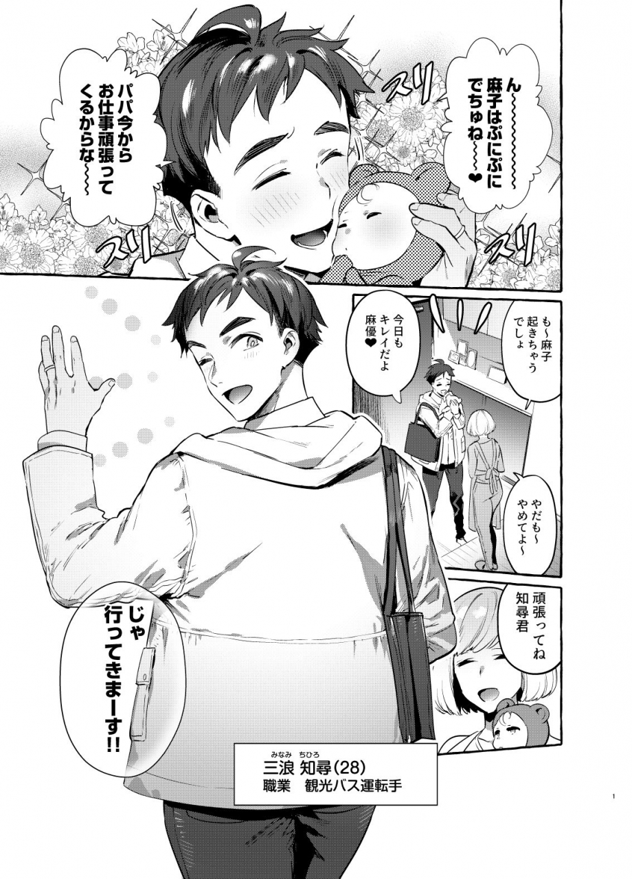 otosan-no-kurorekishi-maemukina-do-m-pakopako-shinmai-papa