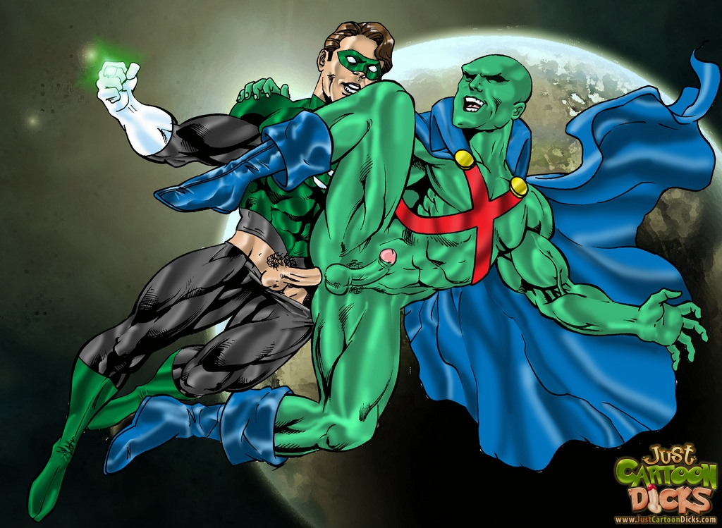 green-lanternhal-jordanjonn-jonzzmartian-manhunter