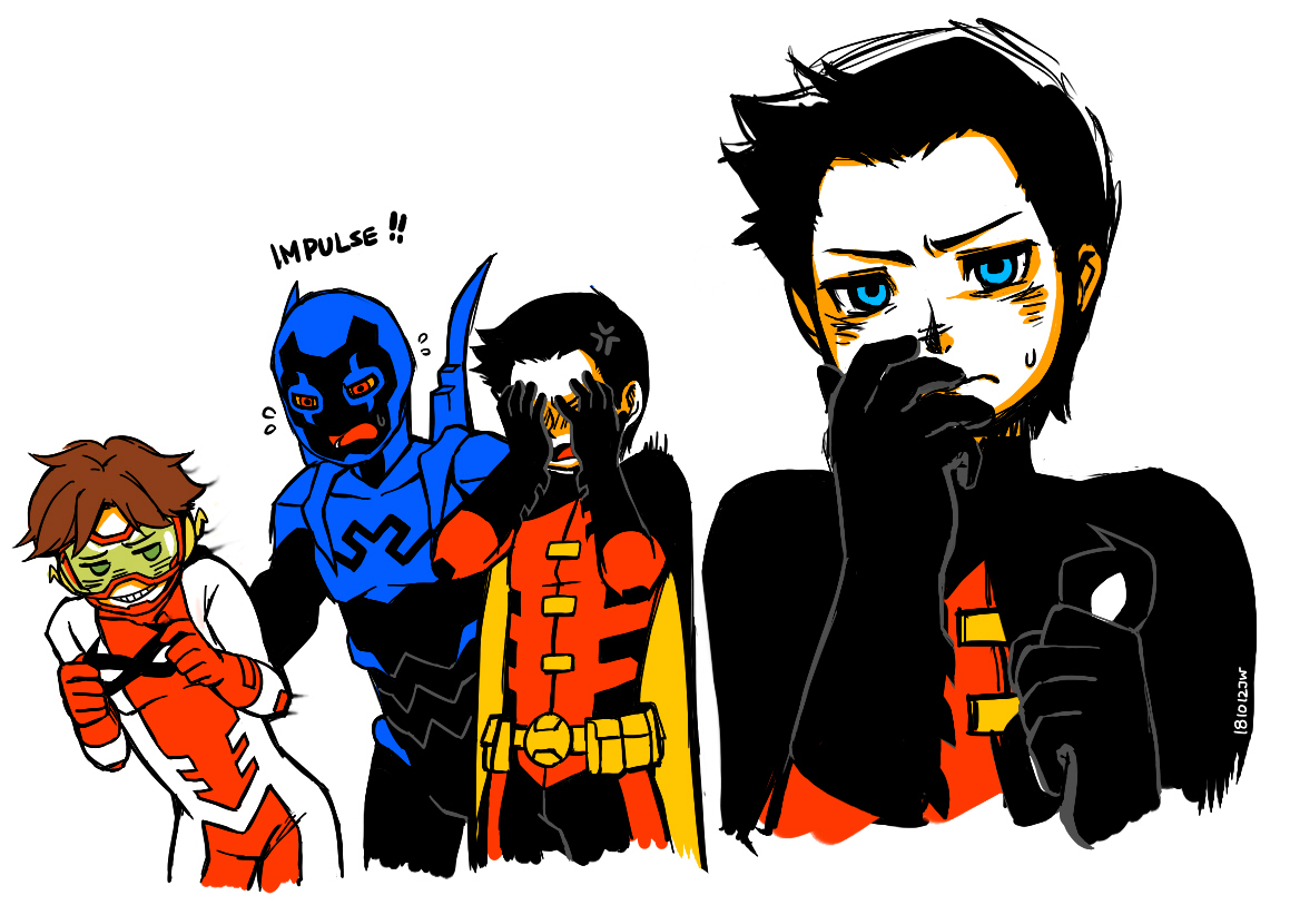 bart-allenblue-beetleimpulsejamie-reyesrobin-dctim-drake