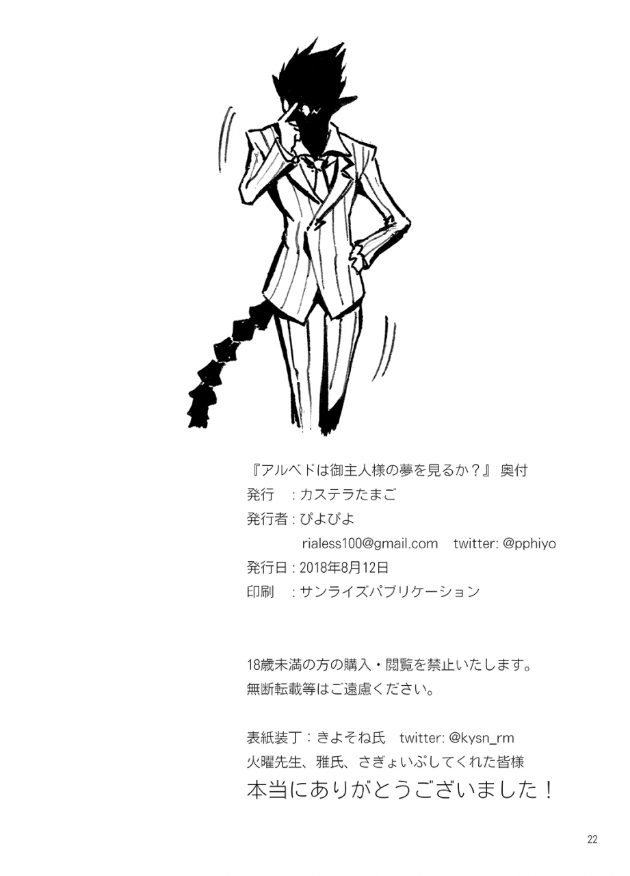 castella-tamago-piyopiyo-albedo-wa-goshujin-sama-no-yume-o-miru-ka-do-albedo-dream-of-master-overlord-english-digital