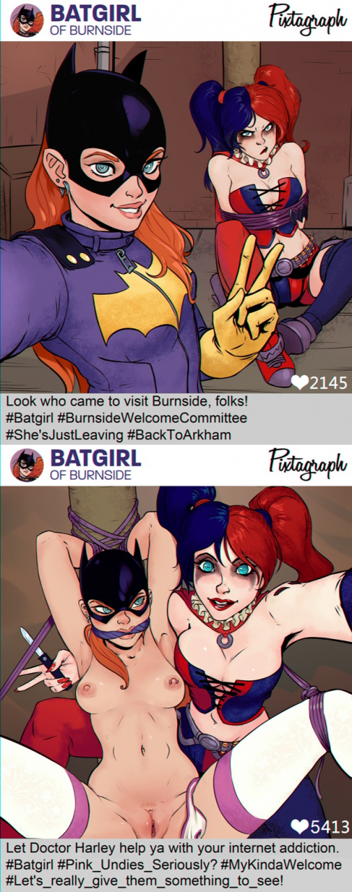 barbara-gordonbatgirlharley-quinn