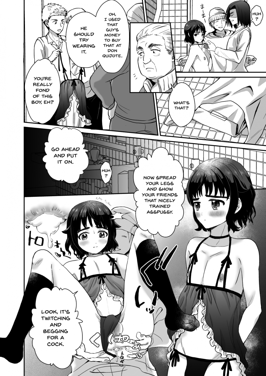 kinokko-taguchi-monyata-toilet-ni-ittara-sejiru-mamire-no-otokonoko-ga-taorete-ita-no-de-toriaezu-irete-mita-when-i-went-to-the-bathroom-i-found-a-trap-covered-in-cum-on-the-ground-so-i-thought-id-try-fucking-him-english-doujinscom-digital