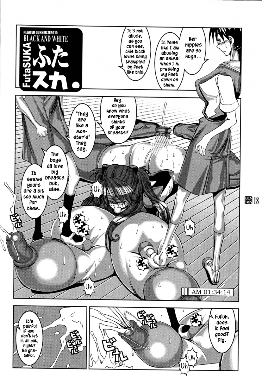 c64-hgh-hg-chagawa-pleated-gunner-10-black-and-white-futasuka-evangelion-english-ein-ling