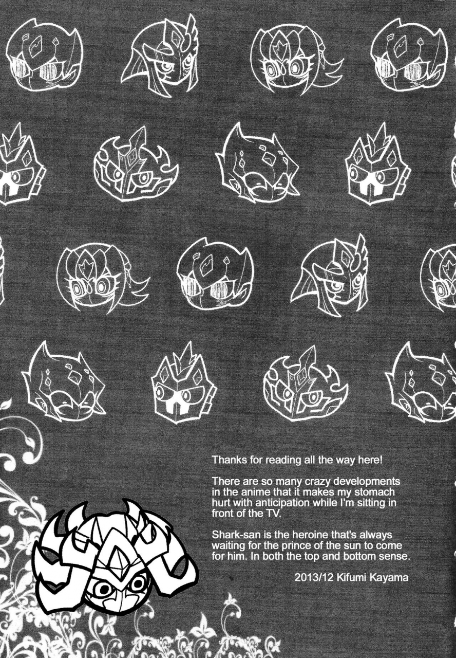 c85-gokudou-daigensui-kayama-noriaki-little-pony-tragic-shark-yu-gi-oh-zexal-english-hennojin