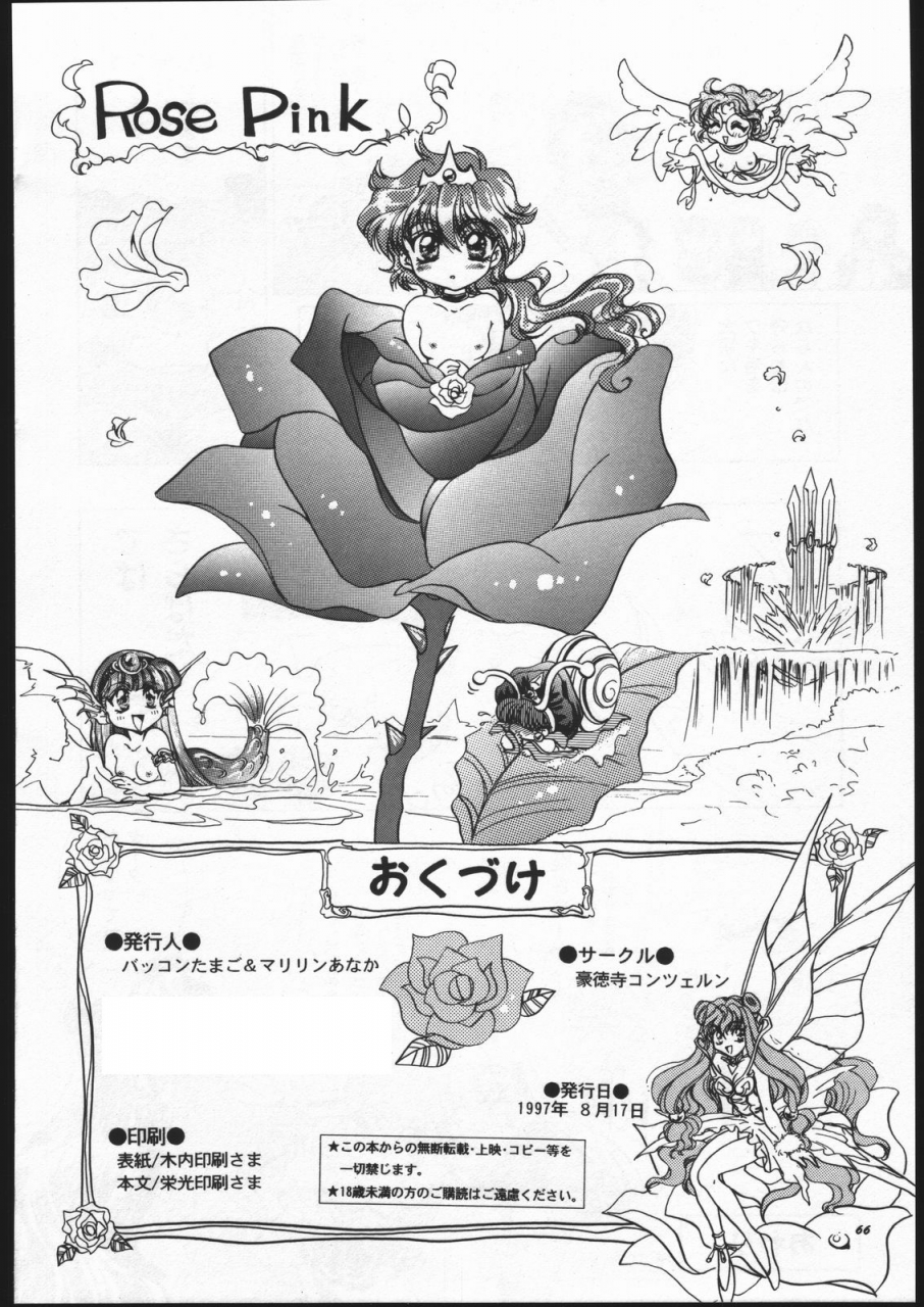 c52-goutokuji-konzern-bakkon-tamago-maririn-anaka-rose-pink-magic-knight-rayearth