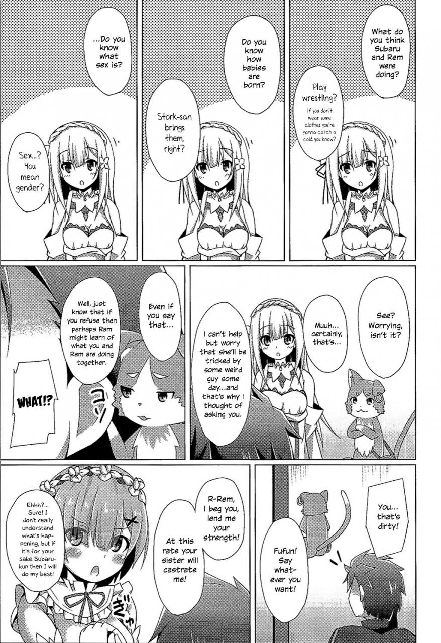 c90-imitation-moon-narumi-yuu-oshiete-rem-sensei-emilia-tan-to-manabu-hajimete-no-sex-teach-me-rem-sensei-an-introduction-to-sex-with-emilia-tan-rezero-kara-hajimeru-isekai-seikatsu-english-ehcove