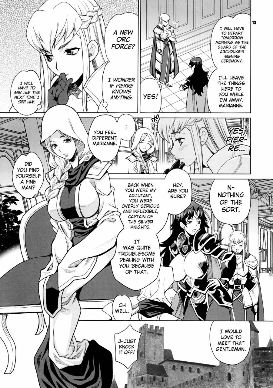 c90-shallot-coco-yukiyanagi-yukiyanagi-no-hon-38-buta-to-onnakishi-2-onnakishi-wa-elf-shounen-ga-okiniiri-female-knight-likes-young-elf-boys-english-biribiri