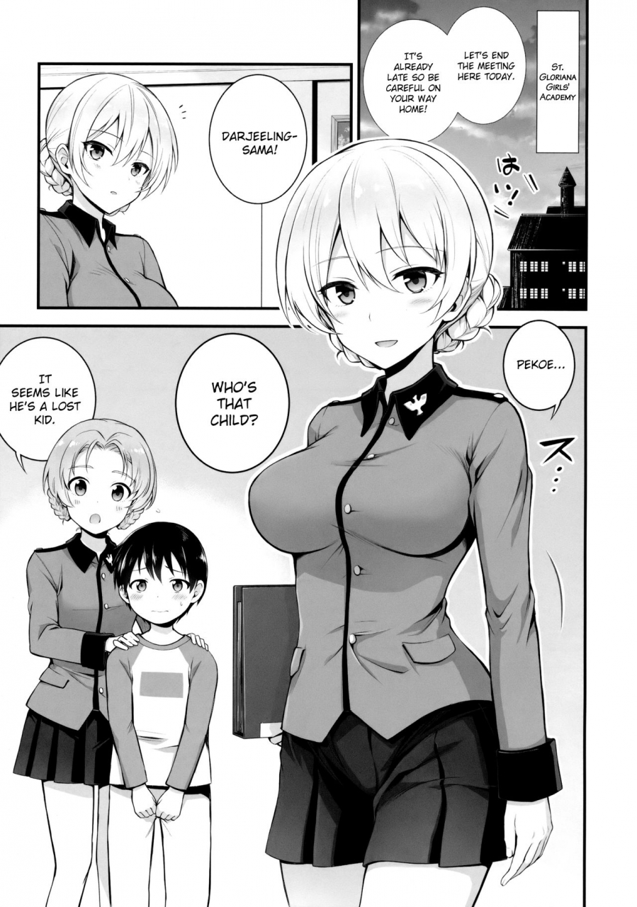 c92-chabashira-chainsaw-chacharan-darjeeling-to-koi-o-shimashita-girls-und-panzer-english-hennojin