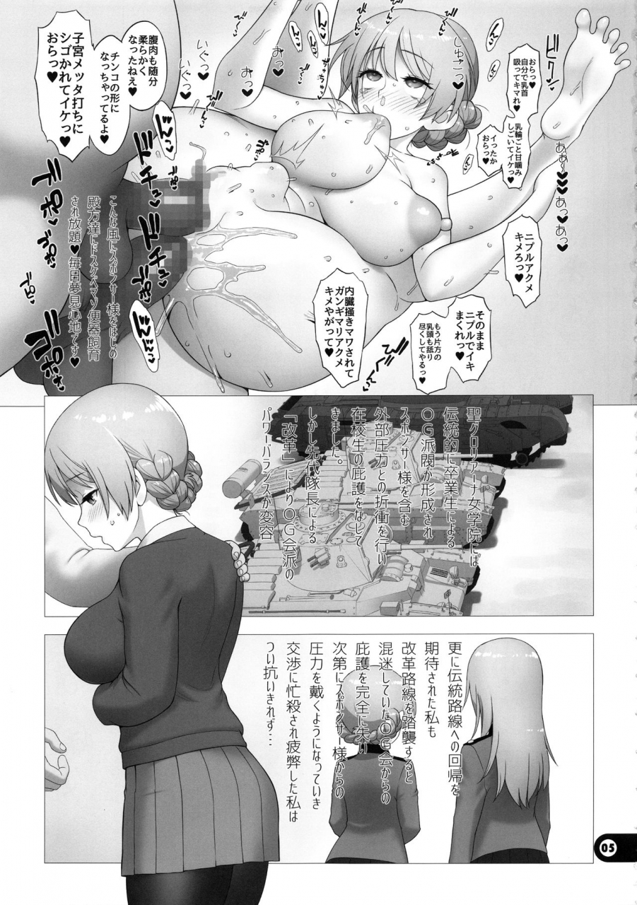 c97-gusha-suumitsuin-akki-gedoumaru-dosukebe-maso-ojou-sama-taichou-haijin-yuugi-girls-und-panzer