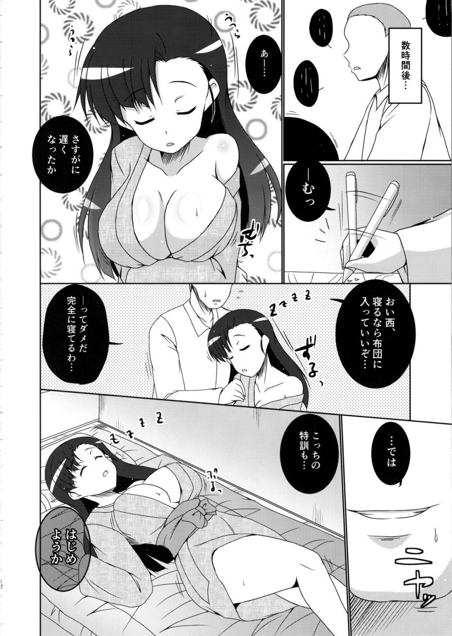 c97-kitagawajima-yohinori-nishi-taichou-to-yoru-no-senjutsu-tokkun-desu-girls-und-panzer