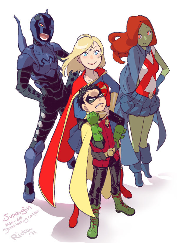 blue-beetledamian-waynejamie-reyesmiss-martianrobin-dcsupergirl
