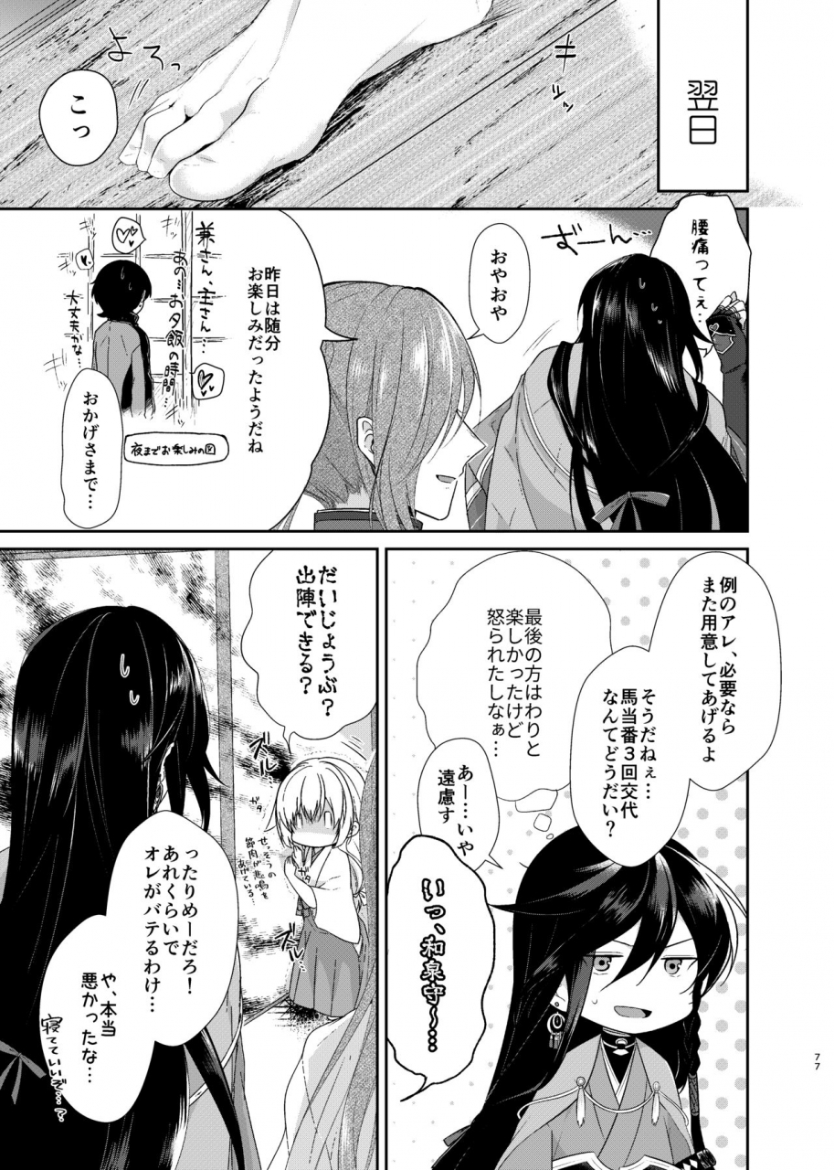 comecue-koshino-ao-ni-somaru-hiru-touken-ranbu-digital