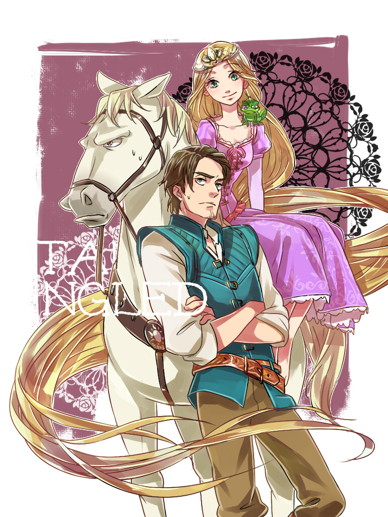 flynn-ridermaximus-tangledpascal-tangledrapunzel-disney