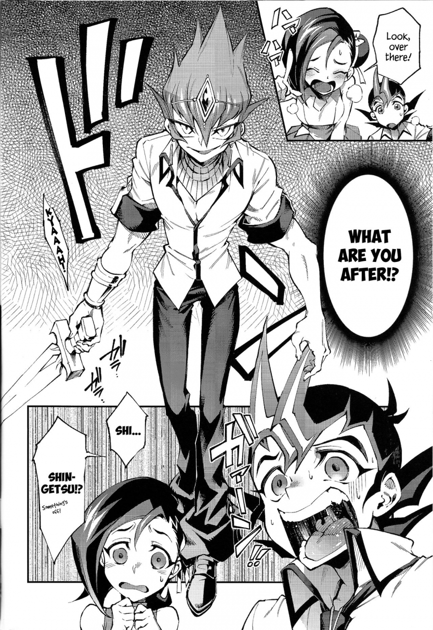 sennen-battle-phase-23-enmuhaze-yosuke-chi-no-umi-ni-surubeku-tadaima-kunrin-jadouou-tomoushimasu-yu-gi-oh-zexal-english-hennojin