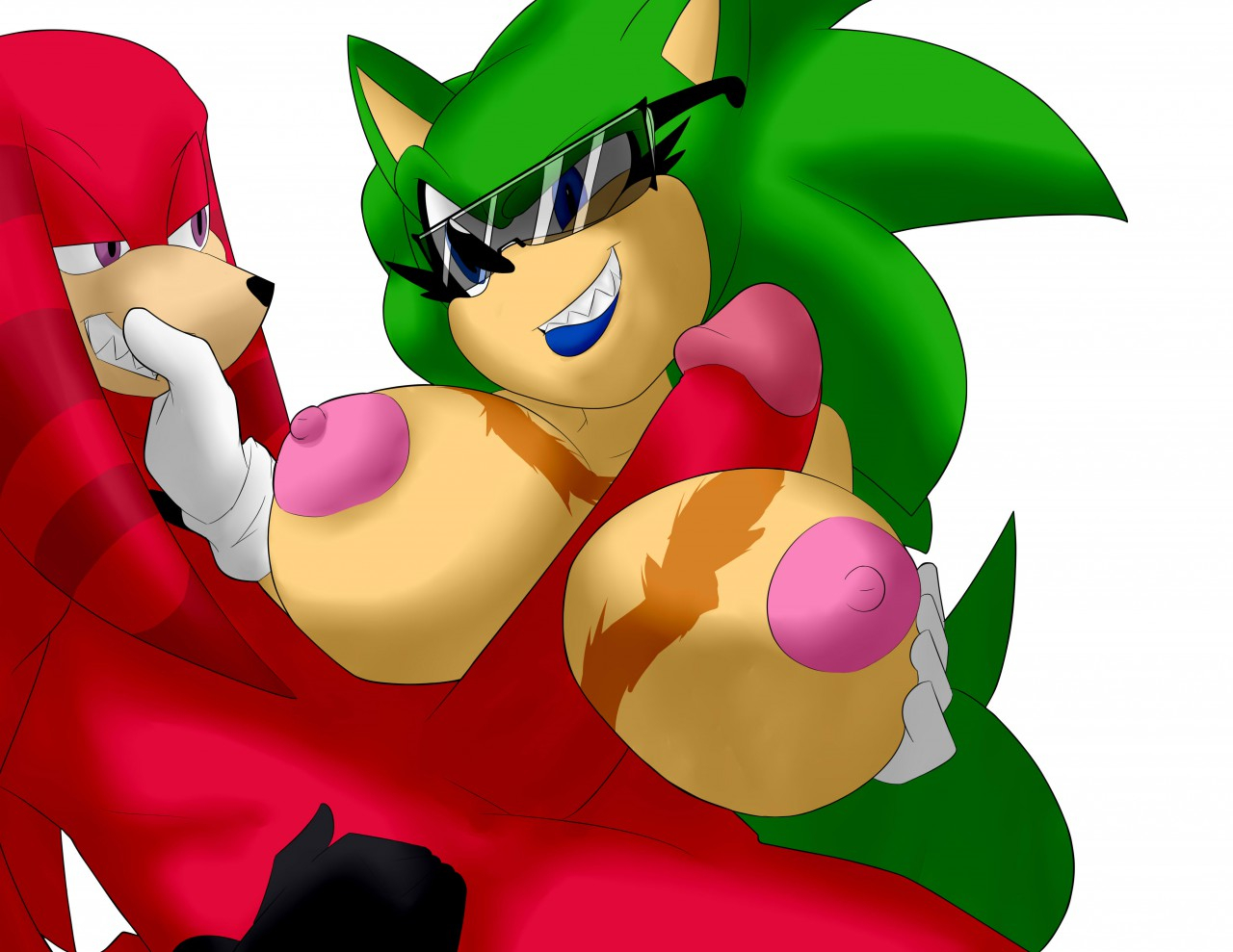 knuckles-the-echidnascourge-the-hedgehog