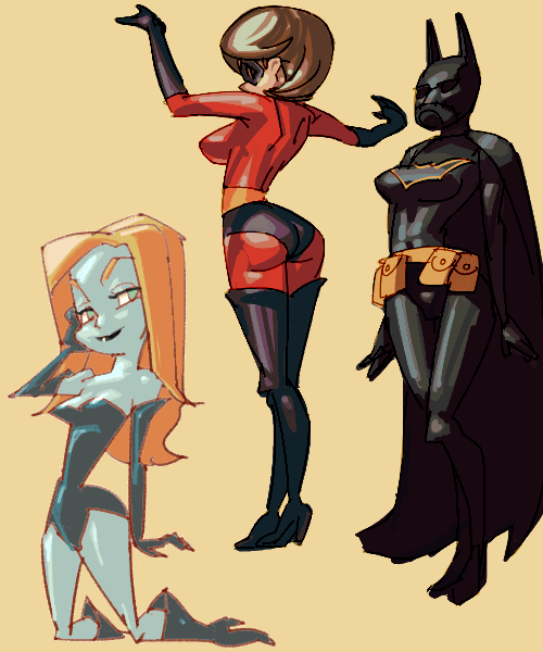 batgirlcassandra-cainelastigirlhelen-parrpoison-ivy