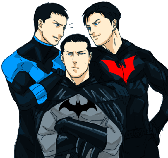batmanbruce-waynedick-graysonnightwingterry-mcginnis