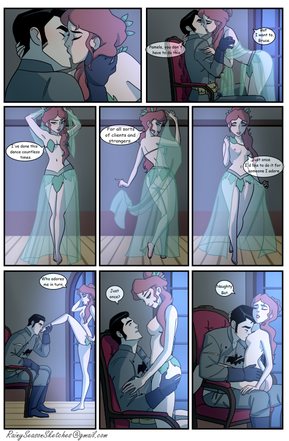 batmanbruce-waynepamela-isleypoison-ivy