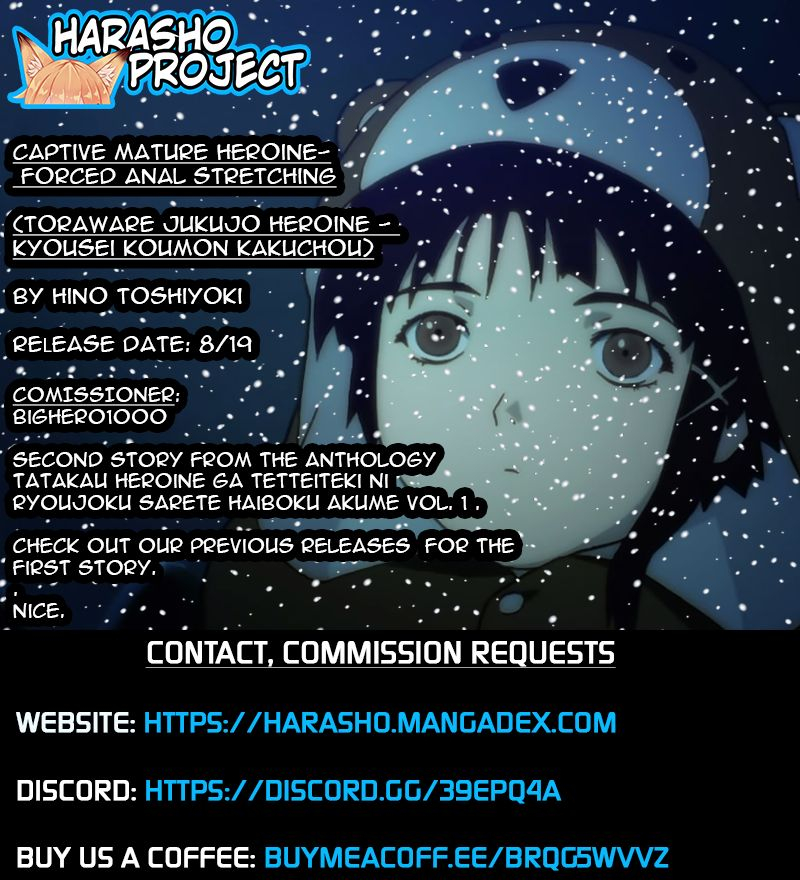 hino-toshiyuki-toraware-no-jukujo-heroine-kyousei-koumon-kakuchou-captive-mature-heroine-forced-anal-stretching-tatakau-heroine-ga-tetteiteki-ni-ryoujoku-sarete-haiboku-acme-vol-1-english-harasho-project-digital