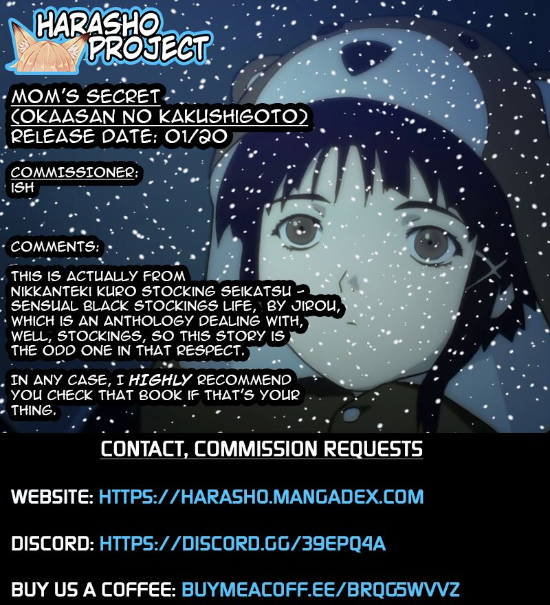 jirou-okaa-san-no-kakushigoto-moms-secret-nikkanteki-kuro-stocking-seikatsu-sensual-black-stockings-life-english