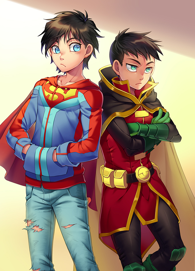 damian-waynejonathan-kentrobin-dcsuperboy