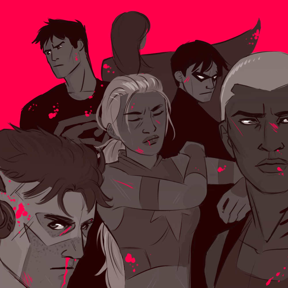 aqua-ladartemis-crockdick-graysonkaldurahmkid-flashkon-elmiss-martianrobin-dcsuperboywally-west