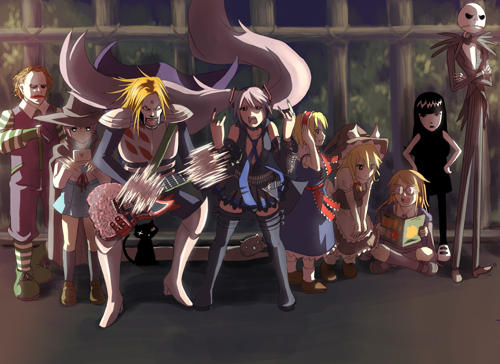 alice-margatroidemily-the-strangehagane-mikuhatsune-mikujack-skellingtonjohannes-krauser-iikirisame-marisalongcatluna-lovegoodnagato-yukinymphadora-tonksronald-mcdonaldthe-joker