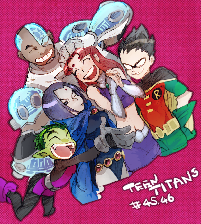 beast-boy-dccyborg-dcdick-graysongarfield-loganraven-dcrobin-dcstarfirevictor-stone