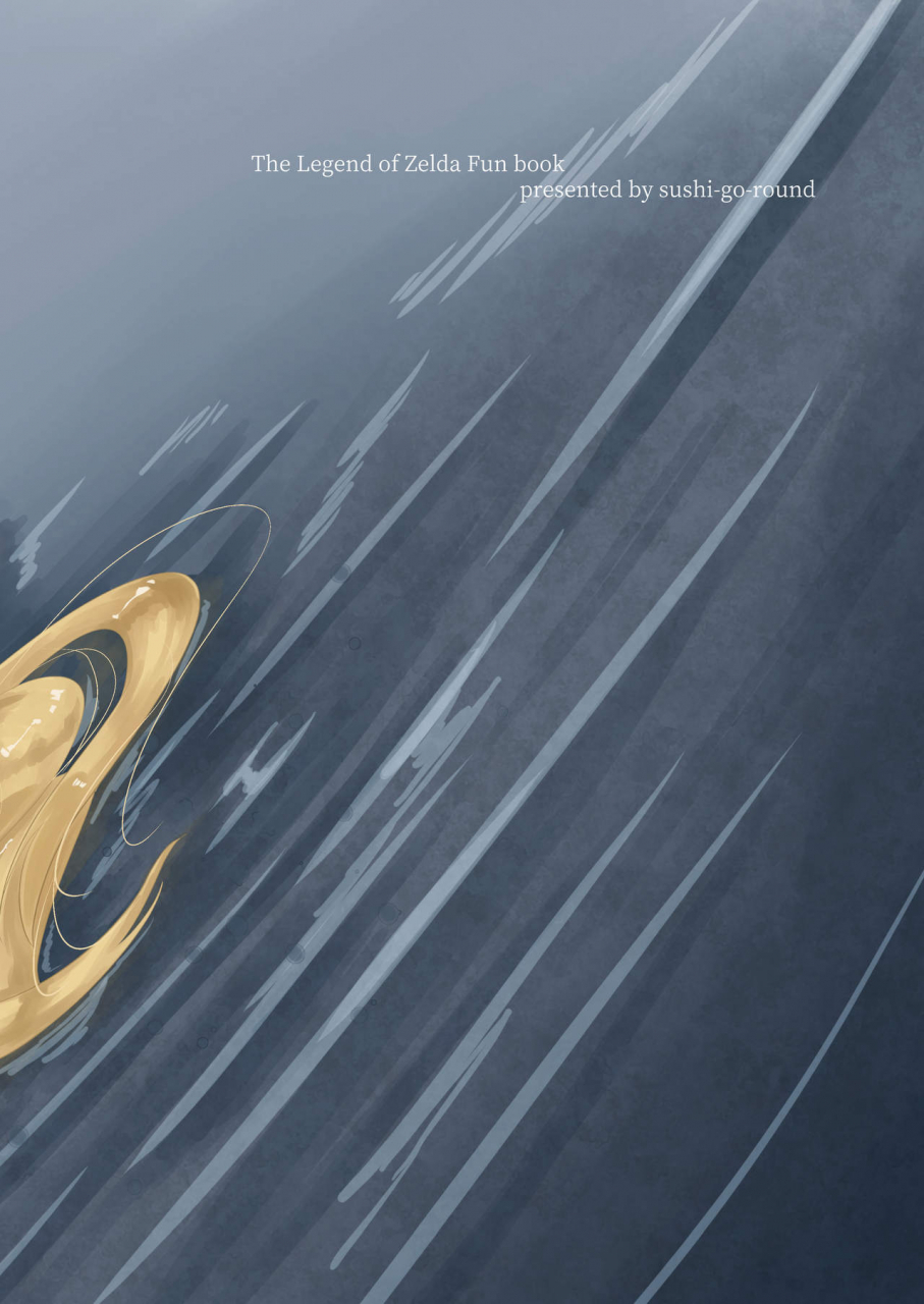 sushi-go-round-ikura-gunkan-ame-ni-utarete-the-legend-of-zelda-textless-digital