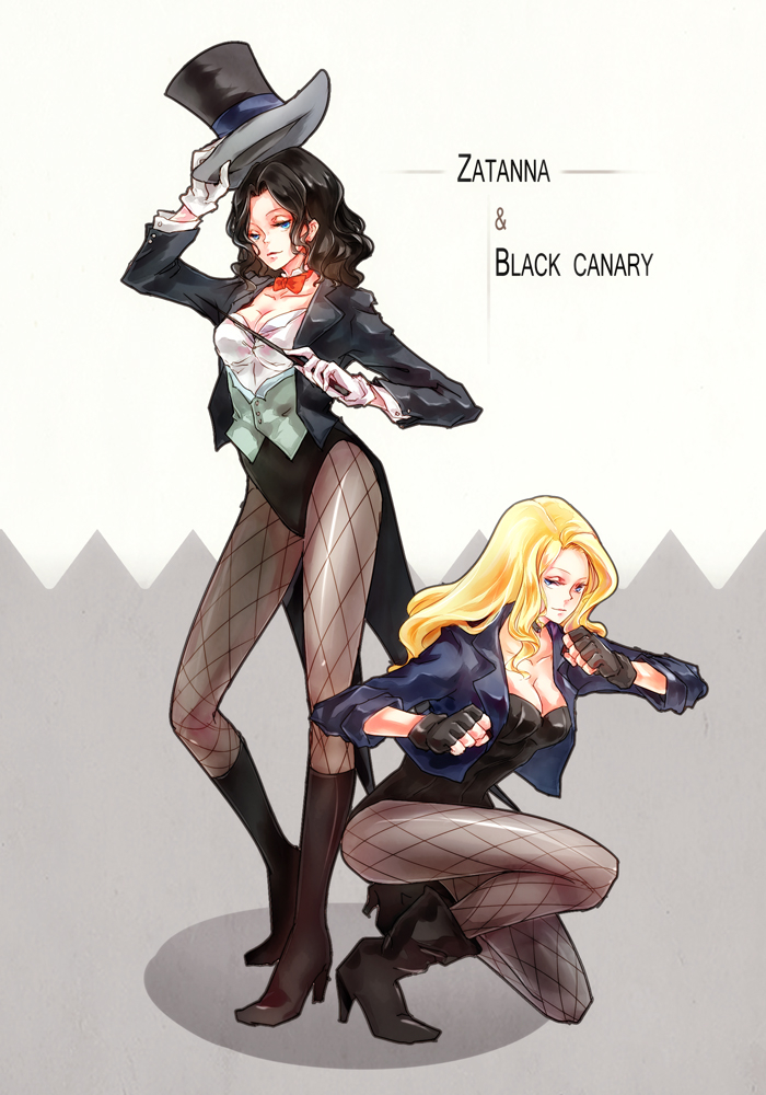 black-canaryzatanna-zatara