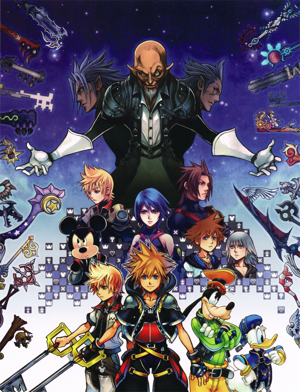 ansem-seeker-of-darknessaqua-kingdom-heartsdonald-duckgoofymickey-mouserikusora-kingdom-heartsterra-kingdom-heartsventusxehanortxemnas
