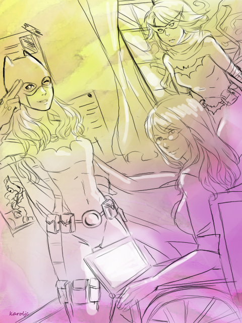 barbara-gordonbatgirlcassandra-cainoraclestephanie-brown