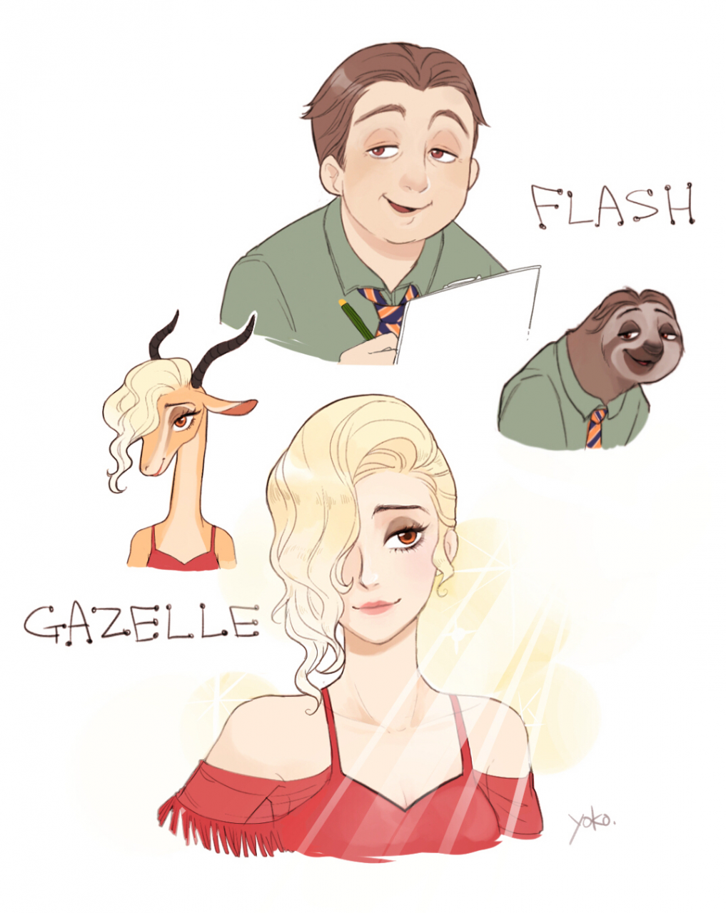 flash-zootopiagazelle-zootopia